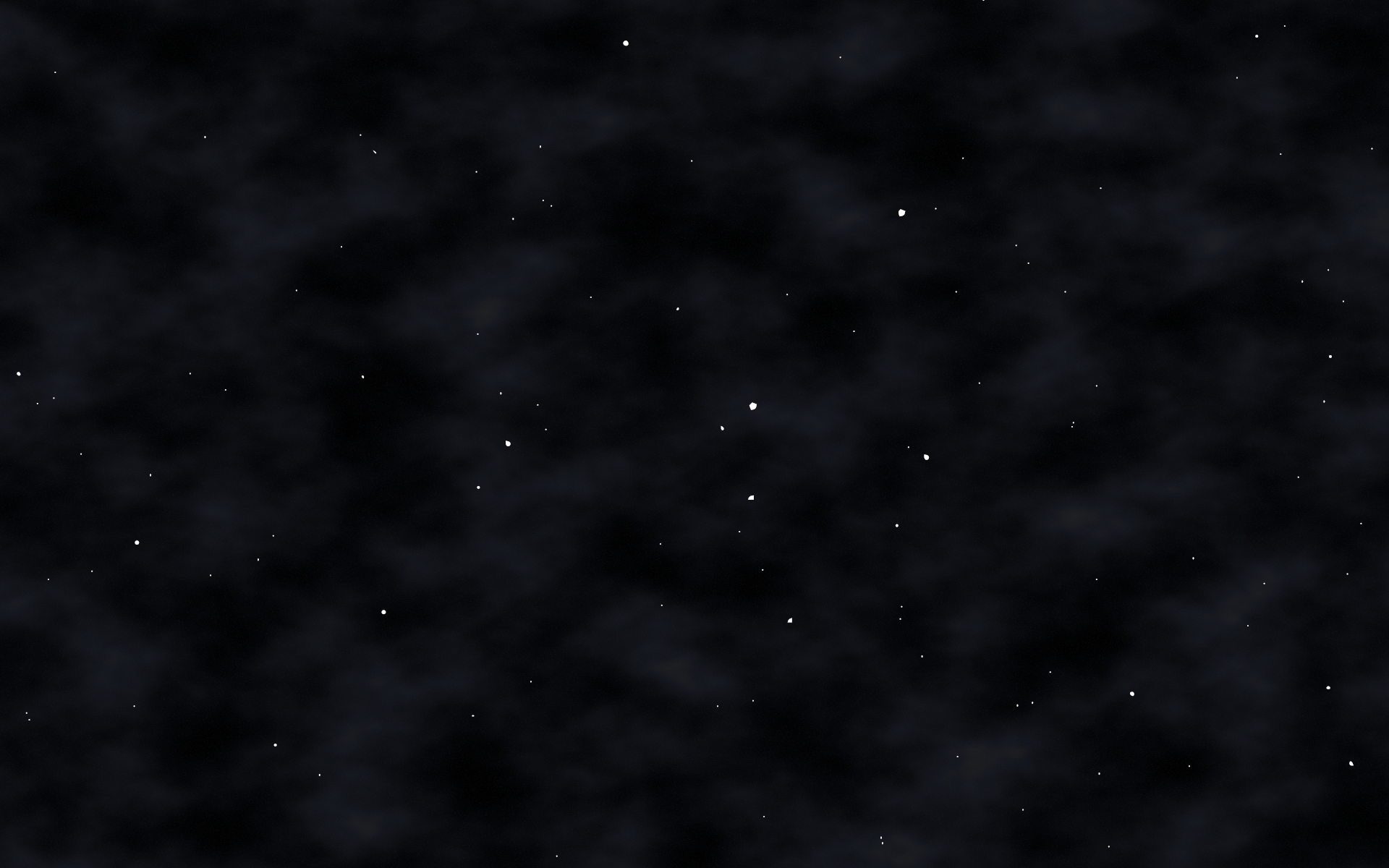 Silvery Swarms Night sky with both near and distant stars